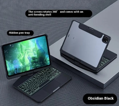 Apple iPad 360° Swivel Bluetooth Keyboard Clear Case