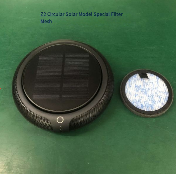 Car solar power air purifier 5V USB