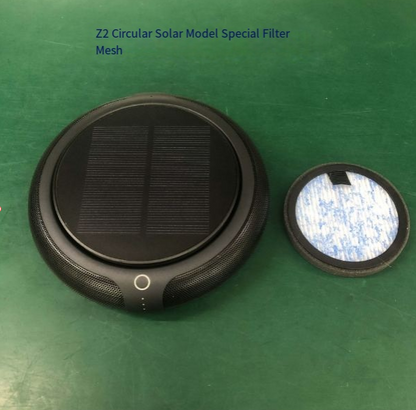 Car solar power air purifier 5V USB