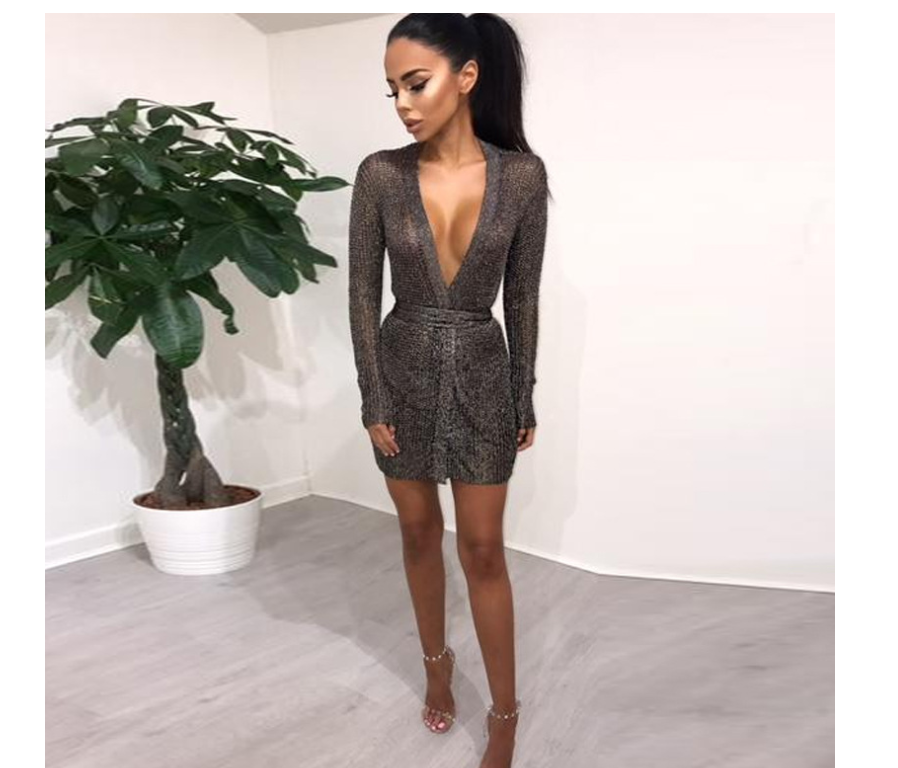 Sexy Dress Knitted Top woman women date couple party night clubbing