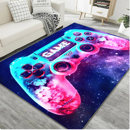 Game Controller Printed Living Room Carpet 40x60 cm