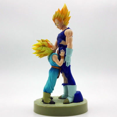 Dragon Ball Z Father-Son Trunks & Vegeta Figurine Set