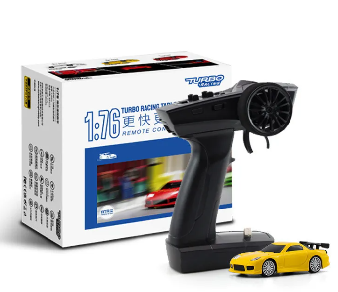 RWD DRIFT TURBO RACING MINI RC Electric Remote Control Model Car Adult Children's Desktop Toys