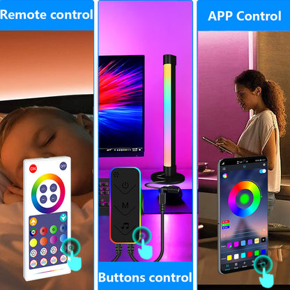 RGB Ambient Music Sync Light for Desktop & Bedside with RC