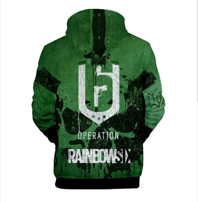 Rainbow Six operation Game Edition Hoodie army green