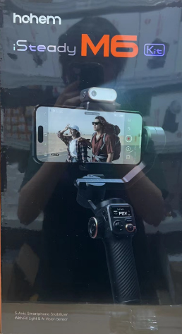 M6 Gimbal Stabilizer for Smartphone Video Shooting