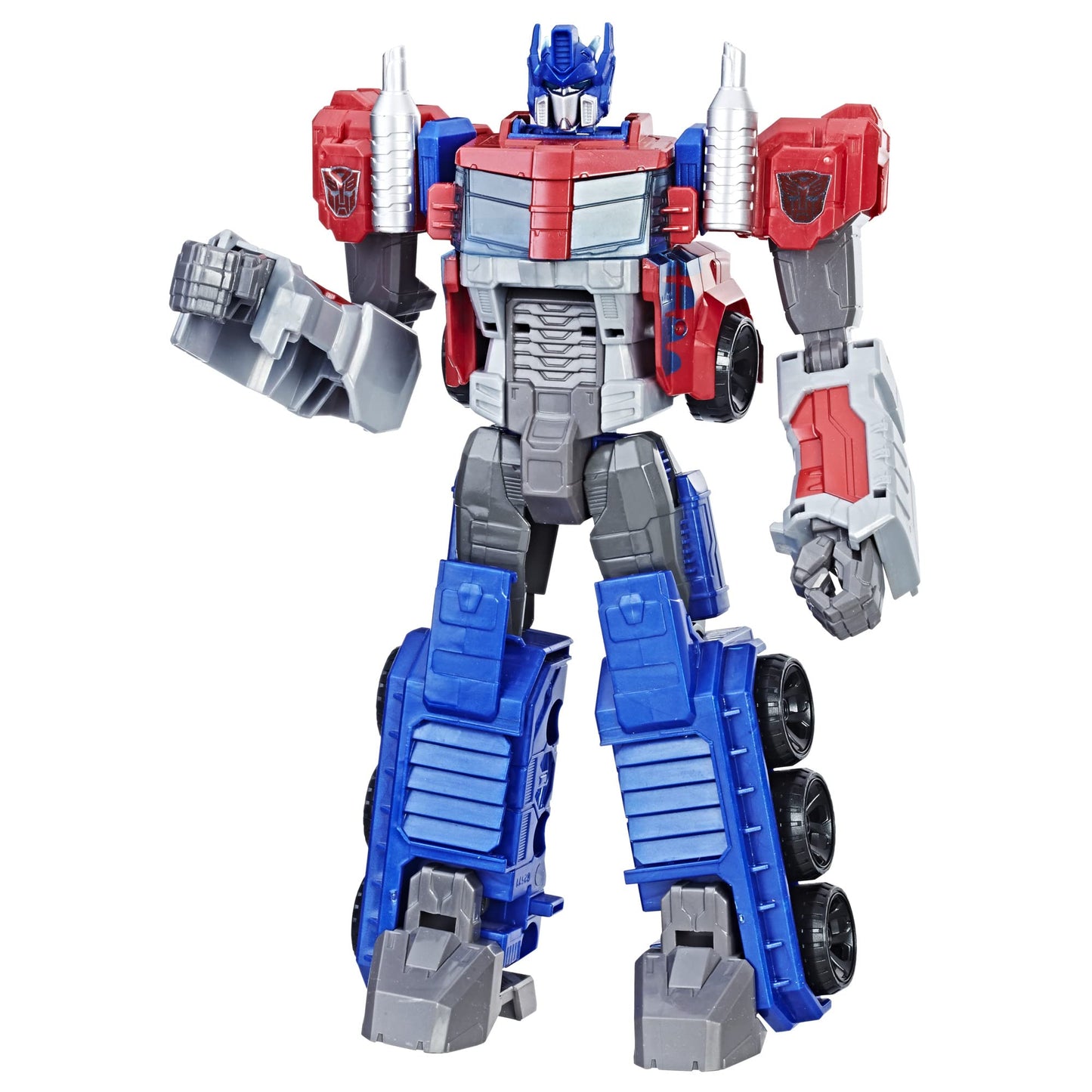 Transformers Toys Heroic Optimus Prime Action Figure - Timeless Large-Scale Figure Changes into Toy Truck - Toys for Kids 6 and Up 11-inch (Amazon Exclusive)