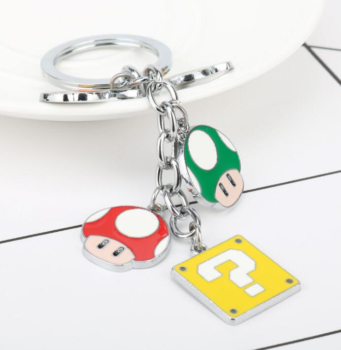 Super Mario and other anime Keychain valentine couple birthday date gift