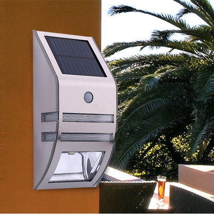 Solar powered Wall Light with Motion Sensor