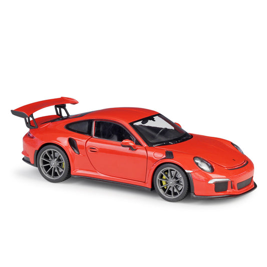 WELLY 1:24 Porsche GT3 RS Alloy Model Car Toy