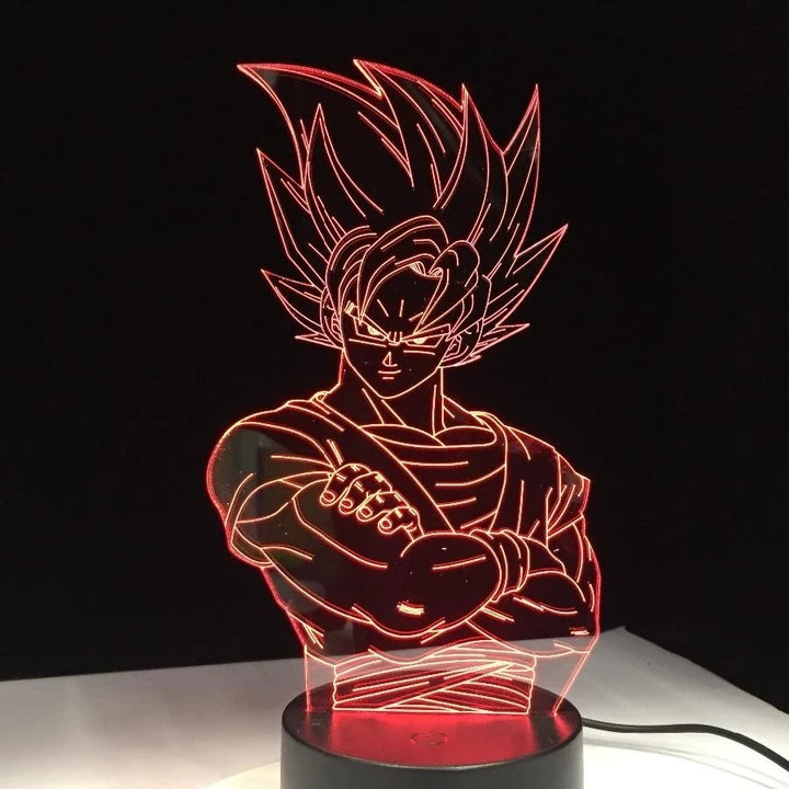 Dragon ball Goku Decor 3D Light 15cm