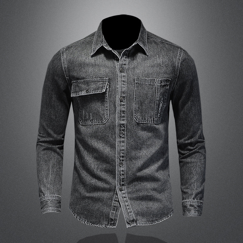 Marvel Venom Denim Shirt for Men - Stylish Fall Jacket