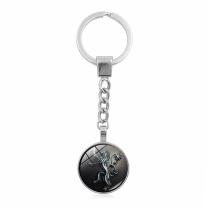 Game of Thrones Keychain with Key Ring