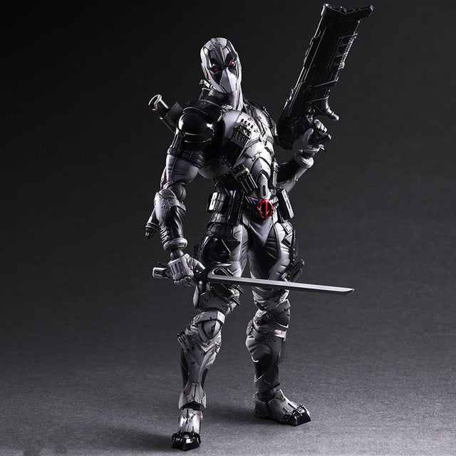 Marvel Deadpool Gray Articulated Action Figure