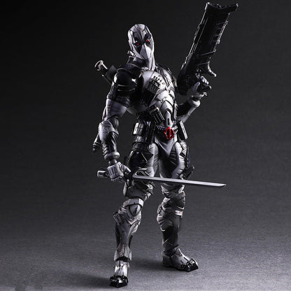 Marvel Deadpool Gray Articulated Action Figure