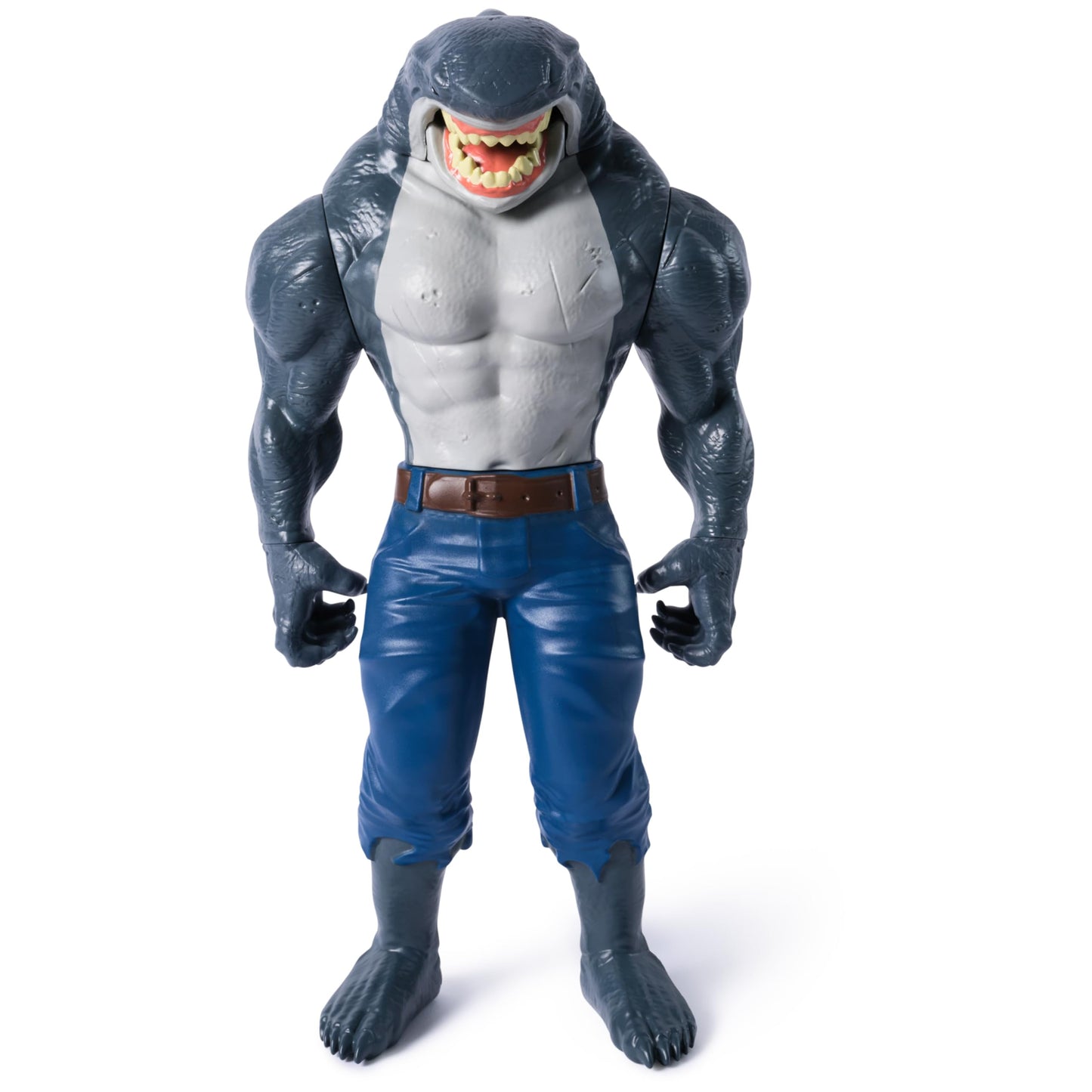 DC Comics Batman Giant Series King Shark Action Figure 12-inch Super Hero Collectible Kids Toys for Boys and Girls Ages 3+