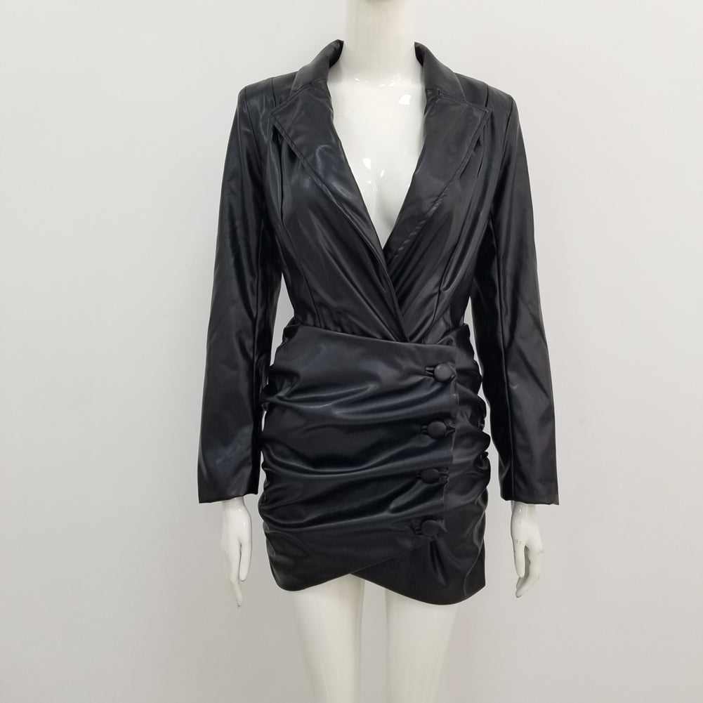 Sexy Long Sleeve Short Bodycon Dress woman women date couple party night clubbing nightclub