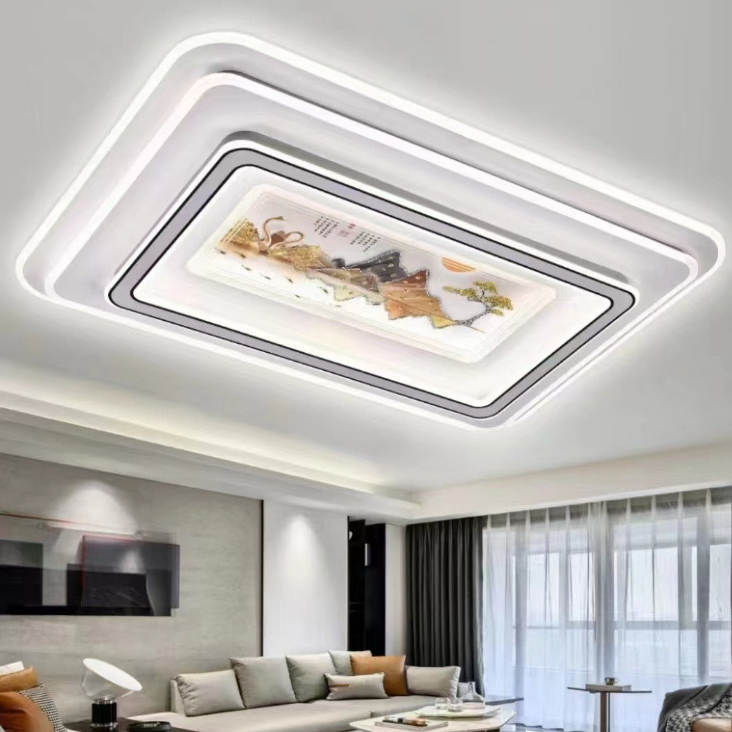 Modern Smart LED Ceiling Light for Living Room