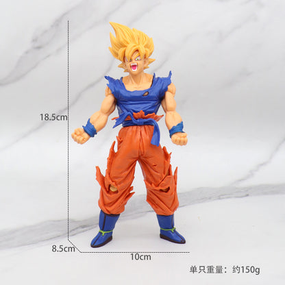Dragon Ball Super Saiyan Action Figures - Goku & Vegeta