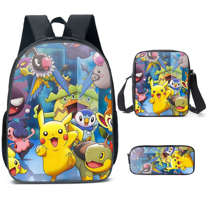 Pokemon Backpack school bag for Student