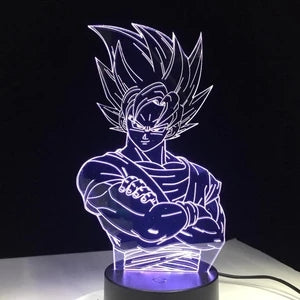 Dragon ball Goku Decor 3D Light 15cm