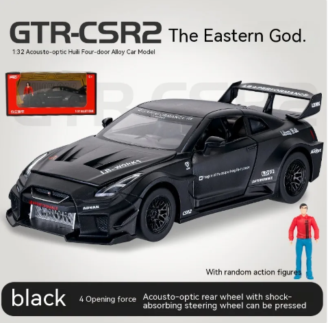 Nissan r35 skyline gtr model car