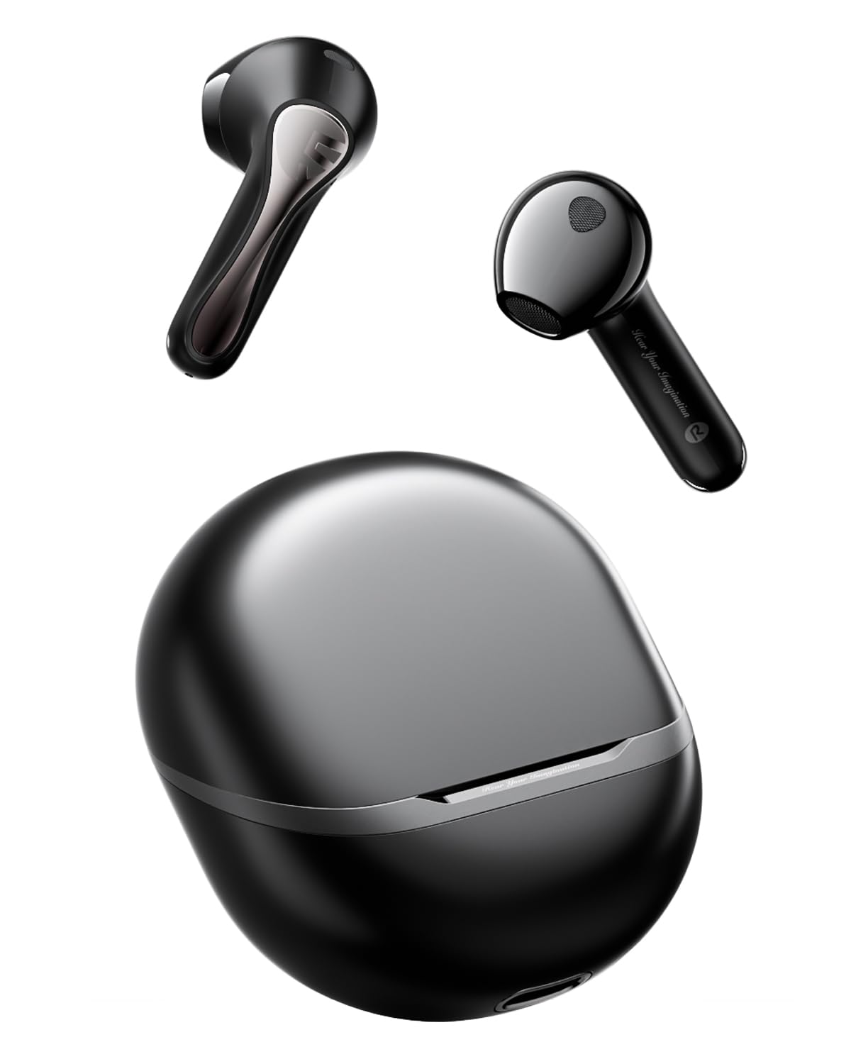 SoundPEATS Air5 Bluetooth 5.4 Wireless Earbuds Semi in-Ear Headphons Hi-Res APTX Lossless Sound Qualcomm Snapdragon QCC3091 Chip 13mm Driver 30Hrs Playtime IPX5 Waterproof Multipoint Pairing