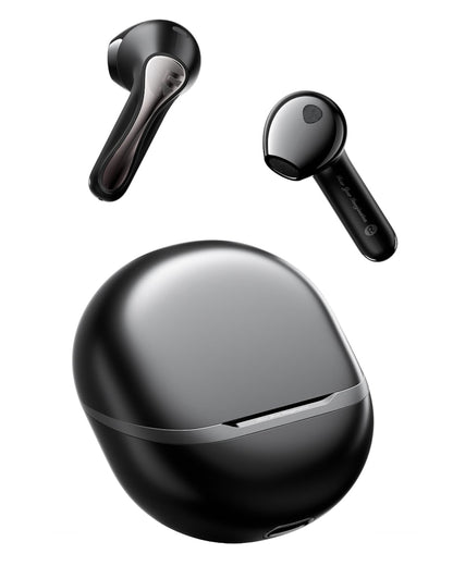 SoundPEATS Air5 Bluetooth 5.4 Wireless Earbuds Semi in-Ear Headphons Hi-Res APTX Lossless Sound Qualcomm Snapdragon QCC3091 Chip 13mm Driver 30Hrs Playtime IPX5 Waterproof Multipoint Pairing
