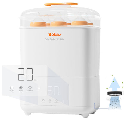 BOLOLO Bottle Sterilizer and Dryer Electric Steam Bottle Sanitizer for Baby Stuffs Baby Bottles & Breast Pump Accessories