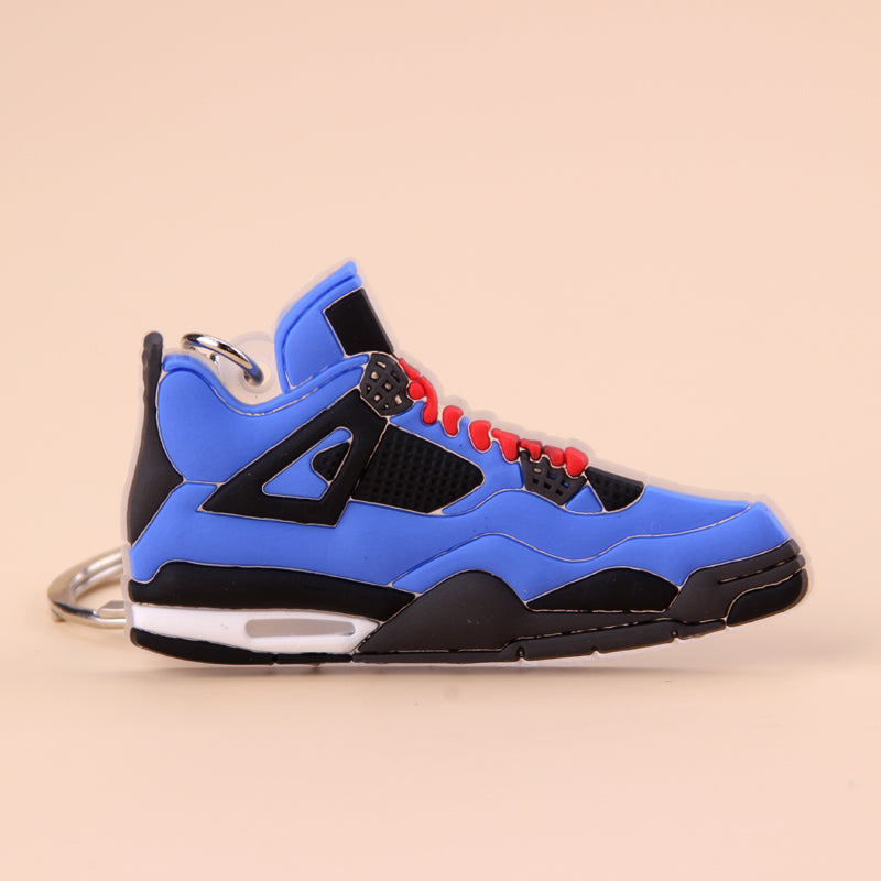 AJ4 Jordan Sneakers Keyring for Fans