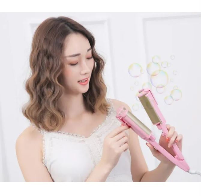 Omelet head curling iron curler beach waves bouncy curls glamorous ringlets