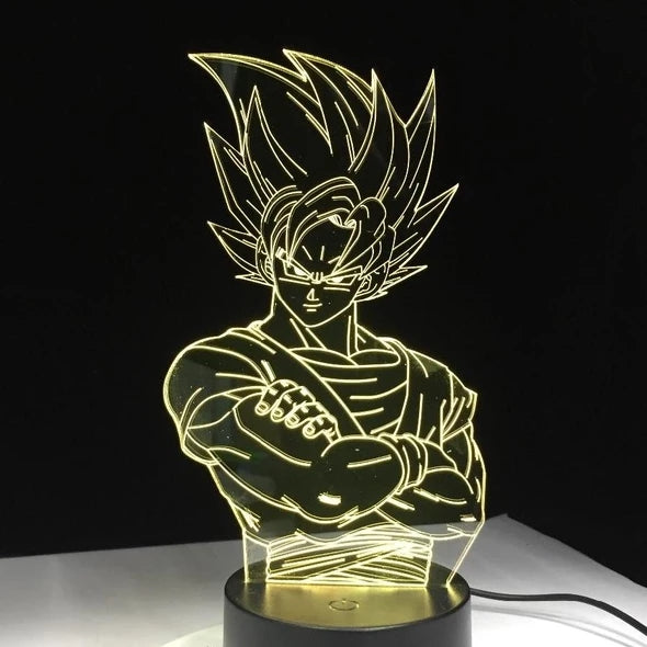Dragon ball Goku Decor 3D Light 15cm