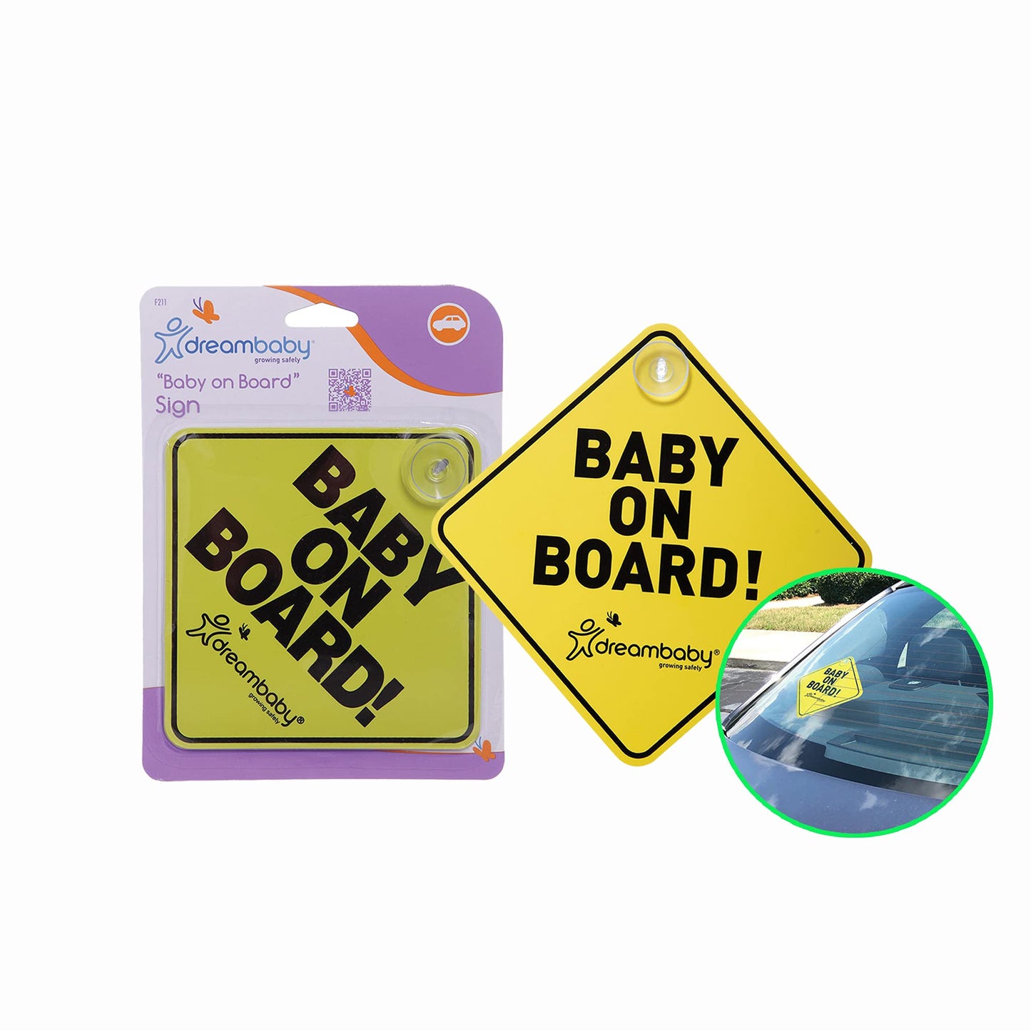 Baby On Board Sign - Baby Safety Awareness Warning Decal sticker vinyl baby newborn