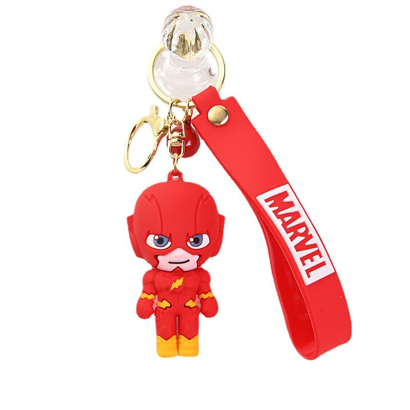 Marvel DC Keychain Pendant - SPIDERMAN BATMAN WONDERWOMAN CAPTAIN Superhero
