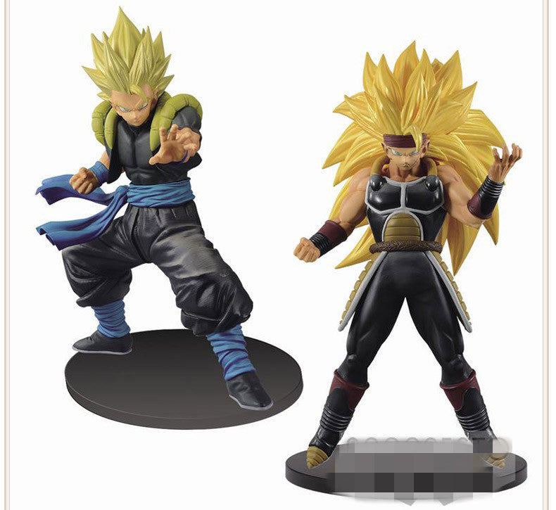 Dragon Ball Heroes Super Saiyan Figure: Gogeta & Bardock