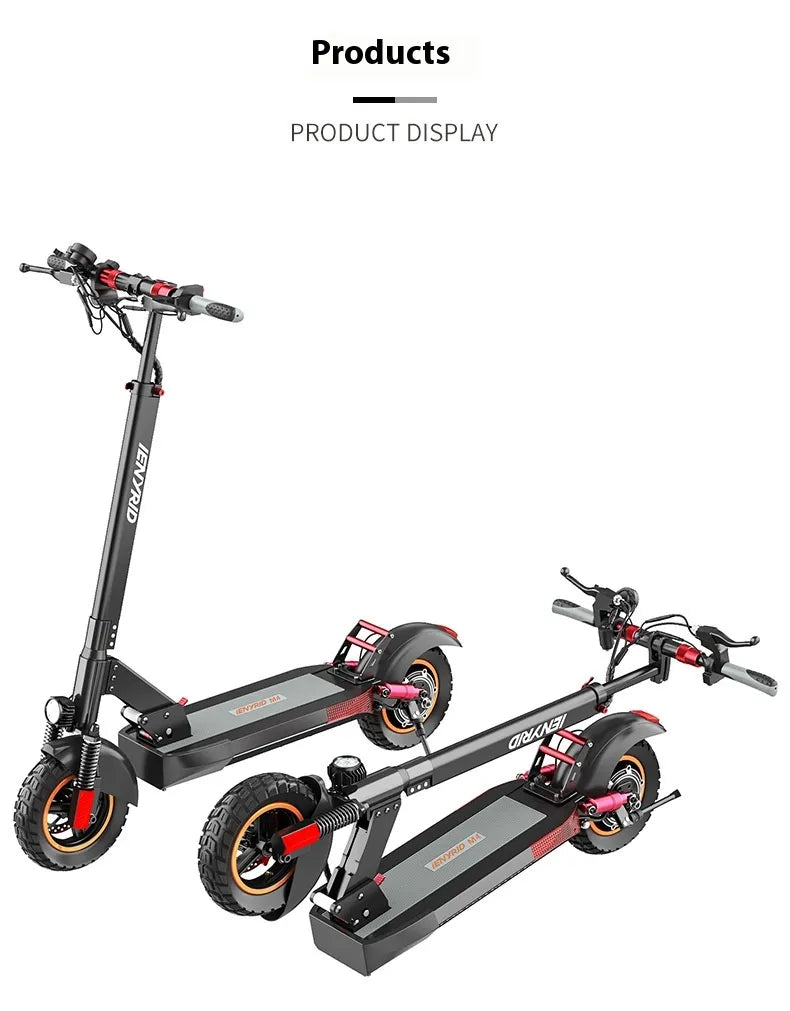 Electric Double Shock Absorber Scooter 25/km 60km range