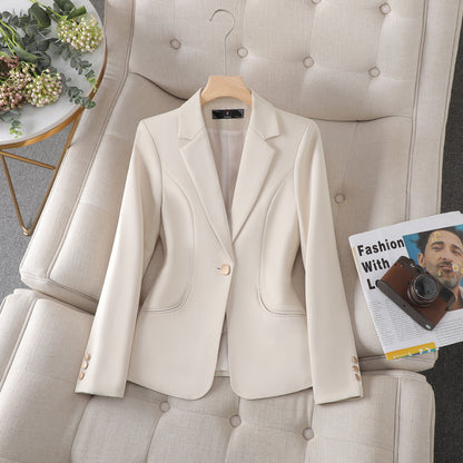Modern Fitted Women Woman Blazer - Catarina (One Piece)