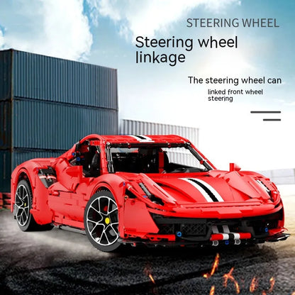 Sports Car Building Bricks Toy set