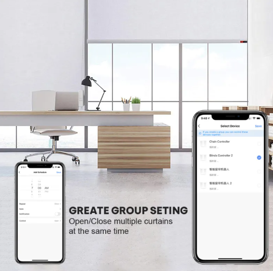 Graffi Roll™ WiFi Smart Roller Shutter Controller