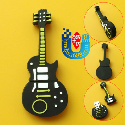 Cartoon 64GB USB Drive - Violin, Guitar, Microphone