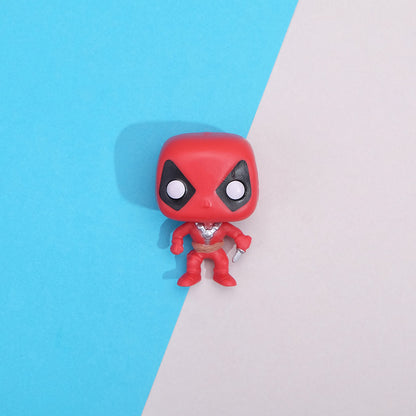 Creative Marvel Q-Version Hero Figurines DIY Decor