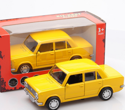 Lada Alloy Toy Car Model - Classic Lada Car 12.5cm