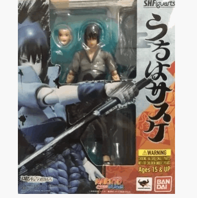 SHF Sasuke Uchiha Anime Figurine Display Piece