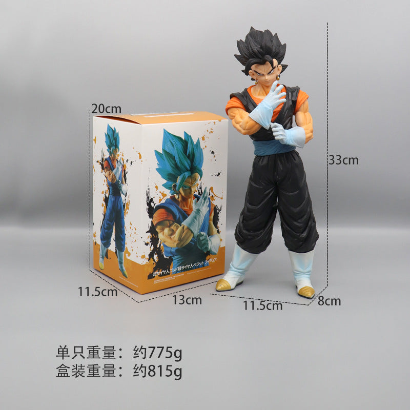 Dragon Ball Super Saiyan Action Figures - Goku & Vegeta