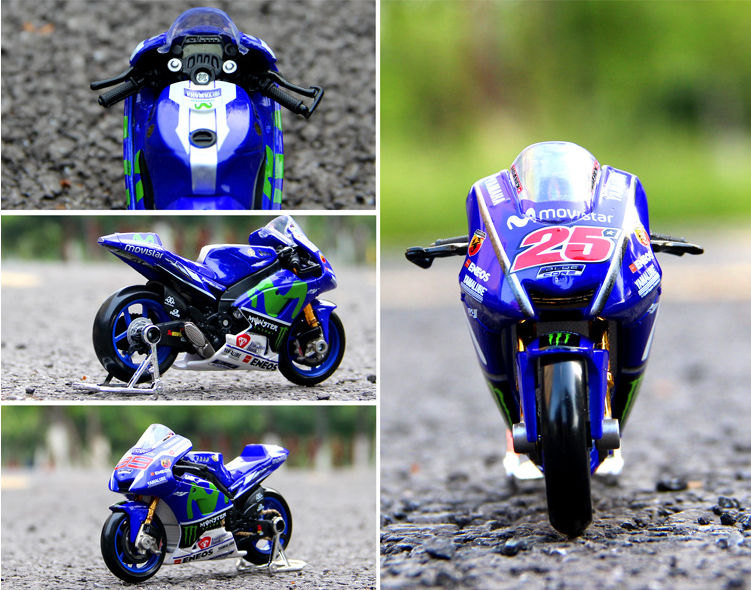 1:18 Alloy Motorcycle Model - Ducati, Yamaha, Honda Repsol