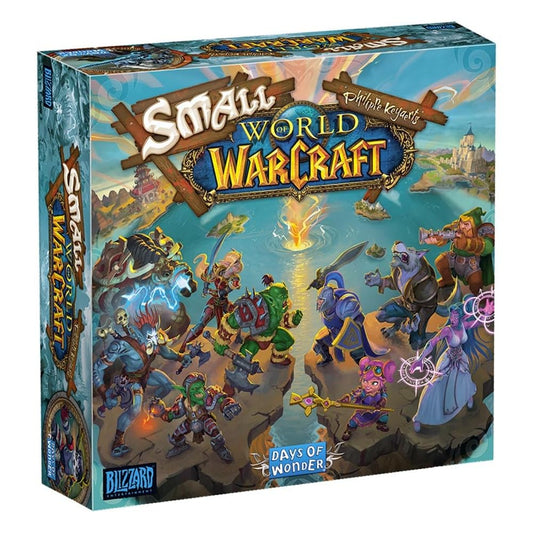 Small World of Warcraft Board Game - Fantasy Civilization Strategy Game Family Game for Kids & Adults Ages 8+ 2-5 Players 40-80 Min Playtime Made by Days of Wonder