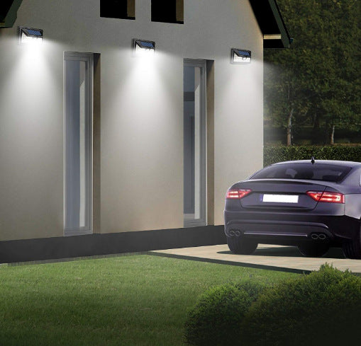 34 LED Solar Sensor Wall and Pathway Light