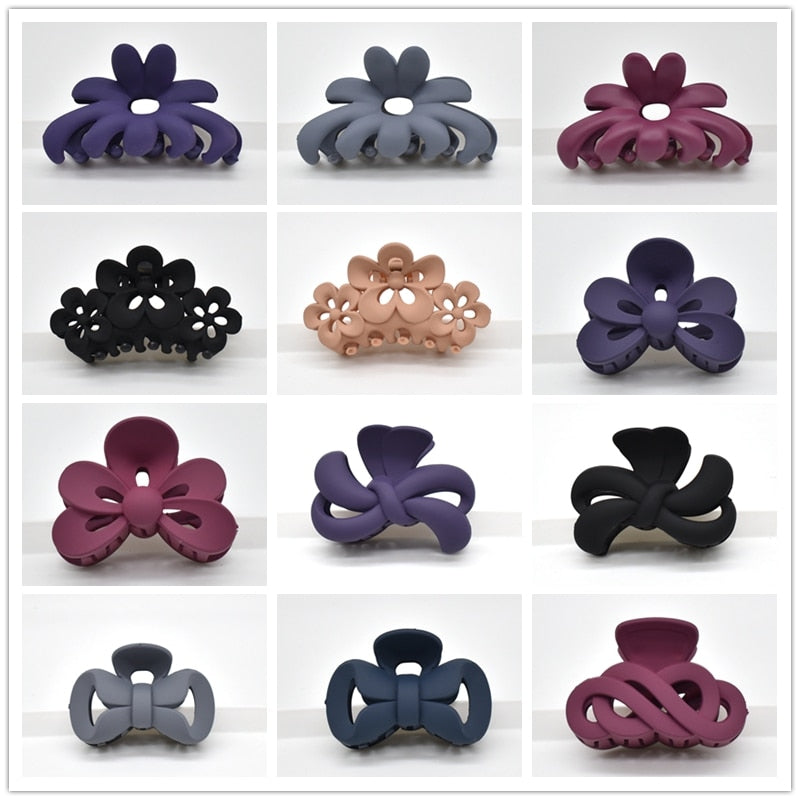 Colorful Hair Clips, Korean Hair Accessories, Floral Hairpins