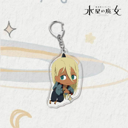 Acrylic Keychain - Mobile Suit Gundam Witch from Mercury