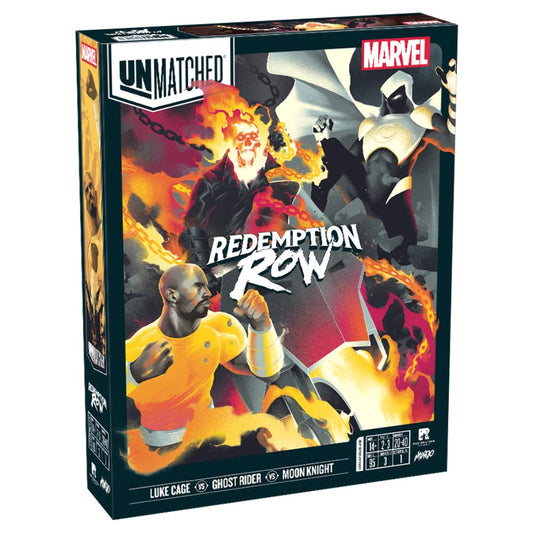 Unmatched: Marvel - Redemption Row - Strategy Fighting Superhero Game for Family Teens & Adults by Restoration Games